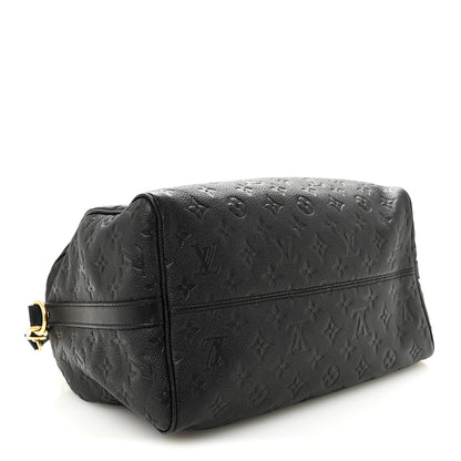 Louis Vuitton Empreinte Monogram Speedy Soft 30 Black 4 of 9