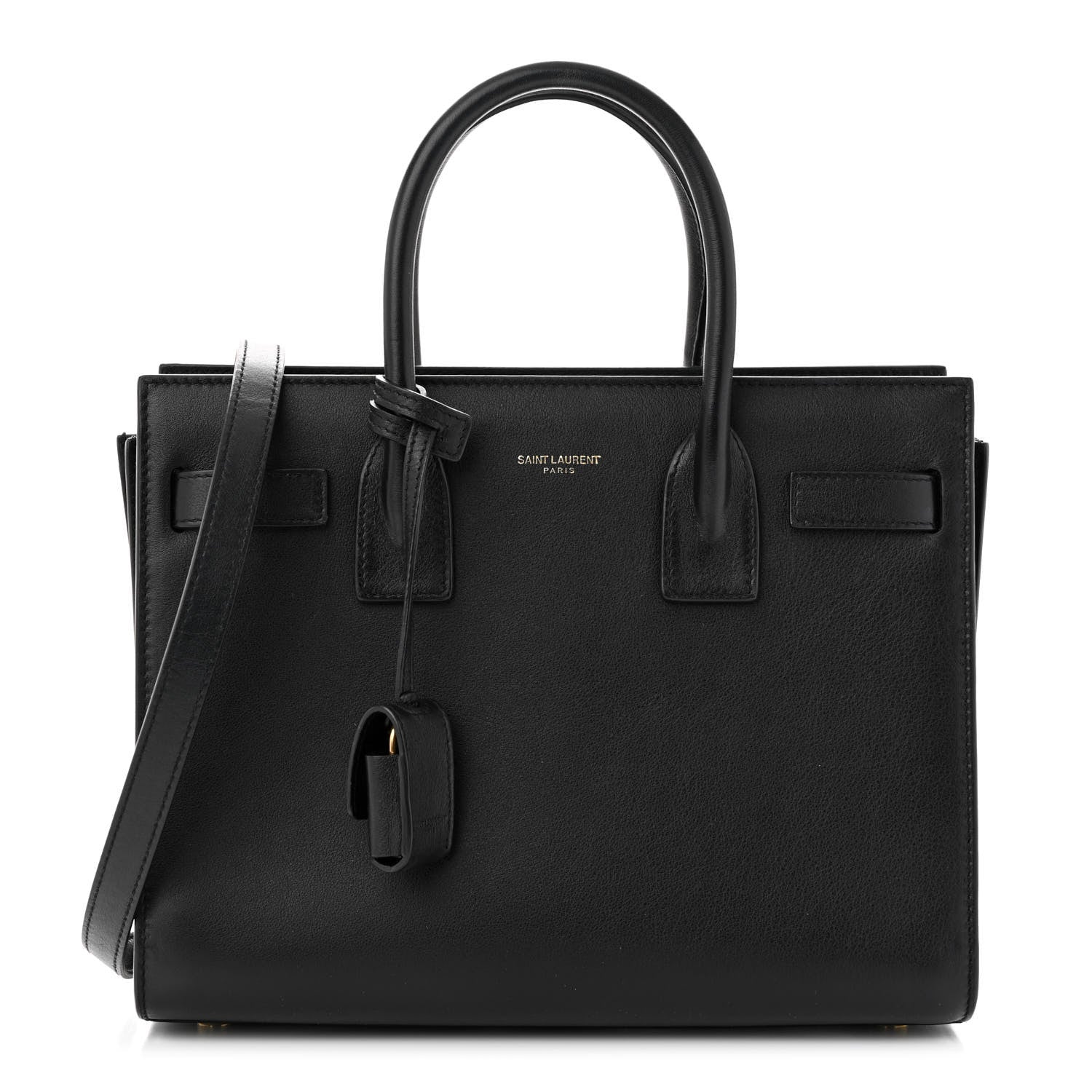 Saint Laurent Calfskin Baby Sac De Jour Black 1 of 10