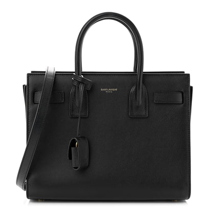 Saint Laurent Calfskin Baby Sac De Jour Black 1 of 10