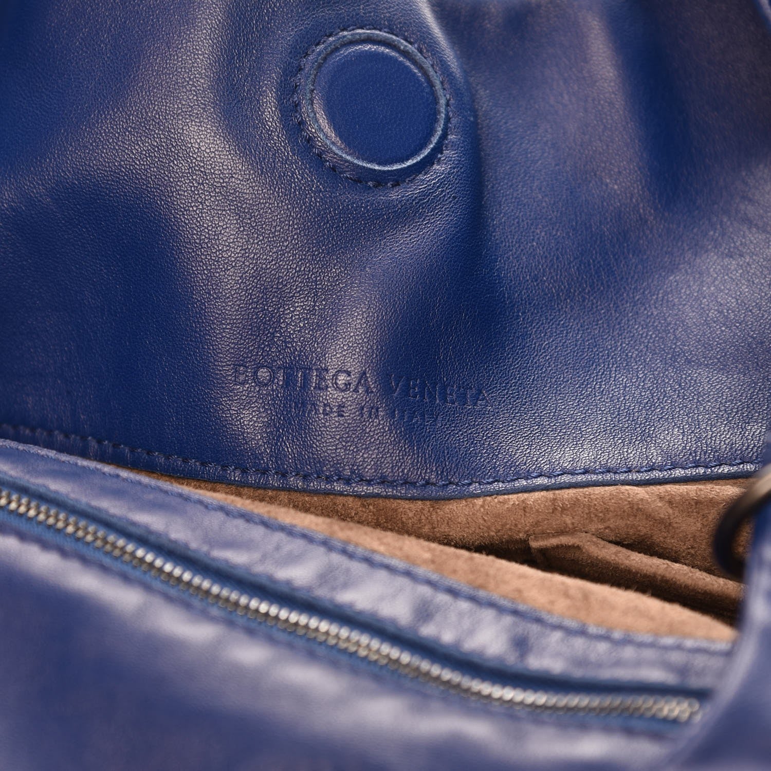 Bottega Veneta Nappa Intrecciato Medium Campana Hobo Atlantic Blue 5 of 7