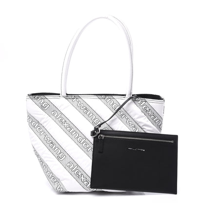 Alexander Wang Nylon Quilted Roxy Tote White 2 of 10