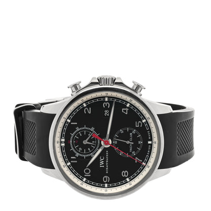 IWC Stainless Steel Rubber 43mm Portugieser Yacht Club Chronograph Automatic Watch IW390503 2 of 4