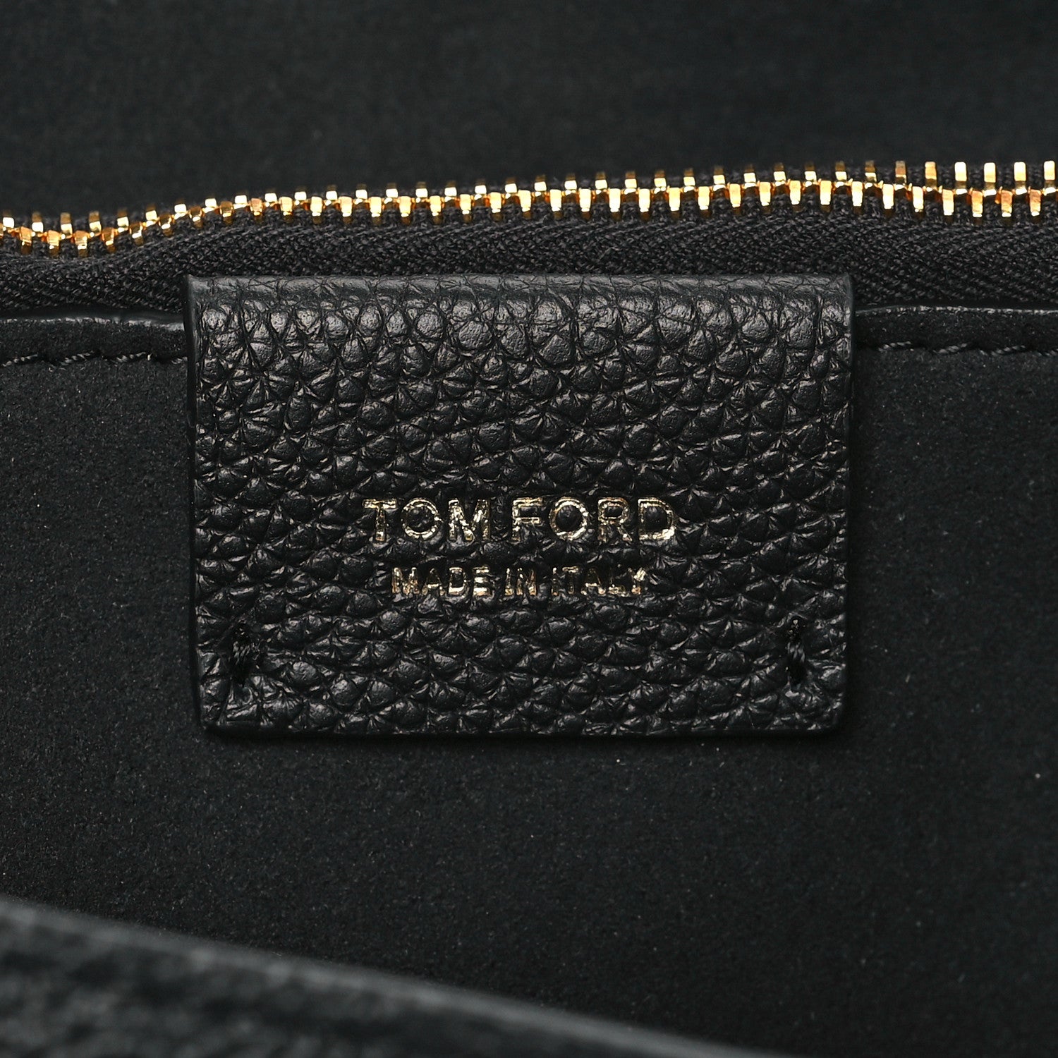 Tom Ford Calfskin Tara Hobo Black 6 of 9
