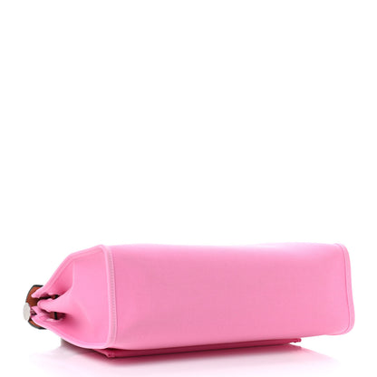 Hermes Toile Officier Vache Hunter Herbag Zip PM 31 5P Pink Cuivre 5 of 12