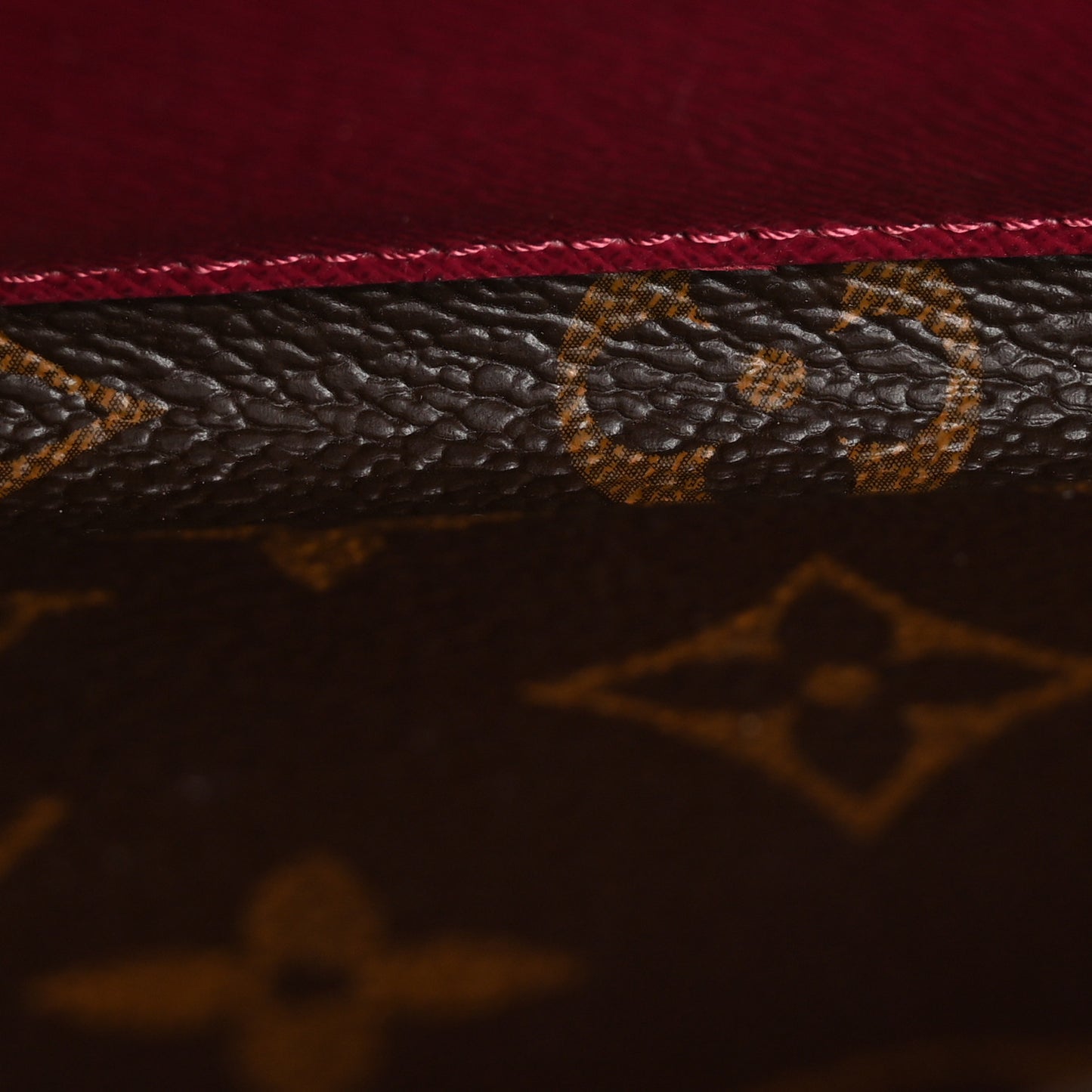 Monogram Emilie Wallet Fuchsia