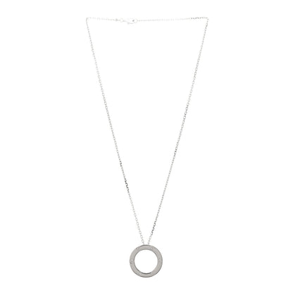 Cartier 18K White Gold LOVE Pendant Necklace 3 of 7
