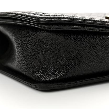 Chanel Caviar Quilted New Medium Boy Flap Black 8 of 13
