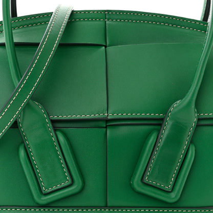 Bottega Veneta Calfskin Mini Maxi Intrecciato Arco Green 8 of 10