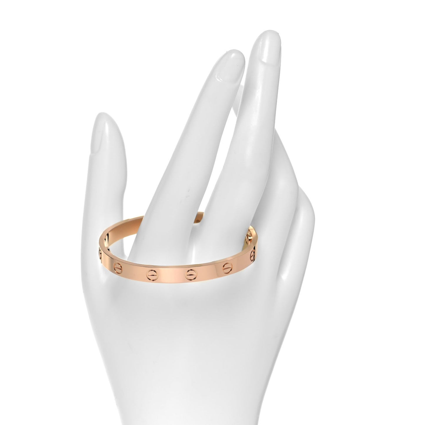18K Pink Gold LOVE Bracelet 16