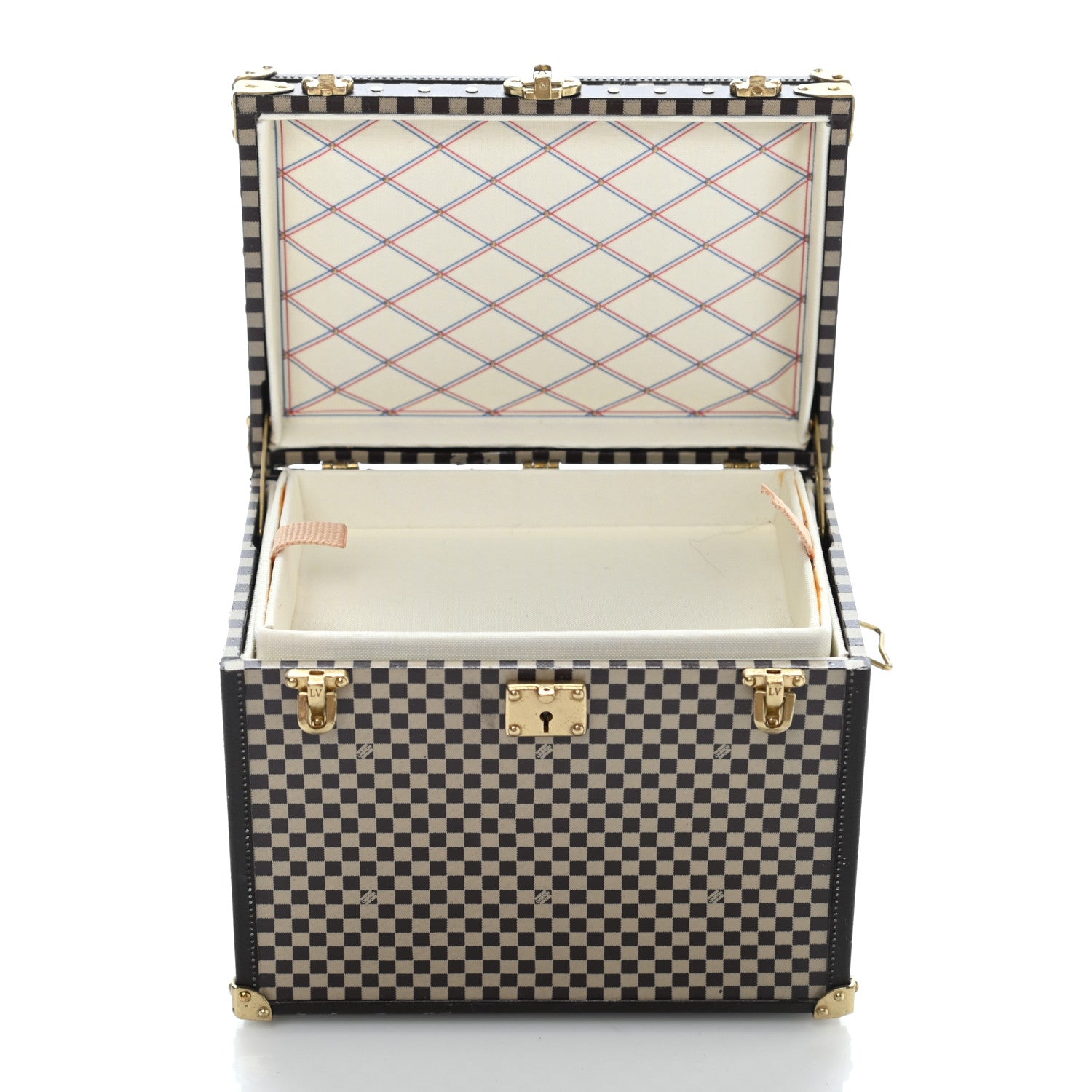 Louis Vuitton Damier 1895 Ladies Hat Trunk Mini Malle Chapeaux Jewelry Box 7 of 16
