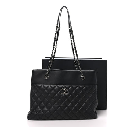 Chanel Caviar Quilted Urban Companion Shopping Tote Black 10 of 10
