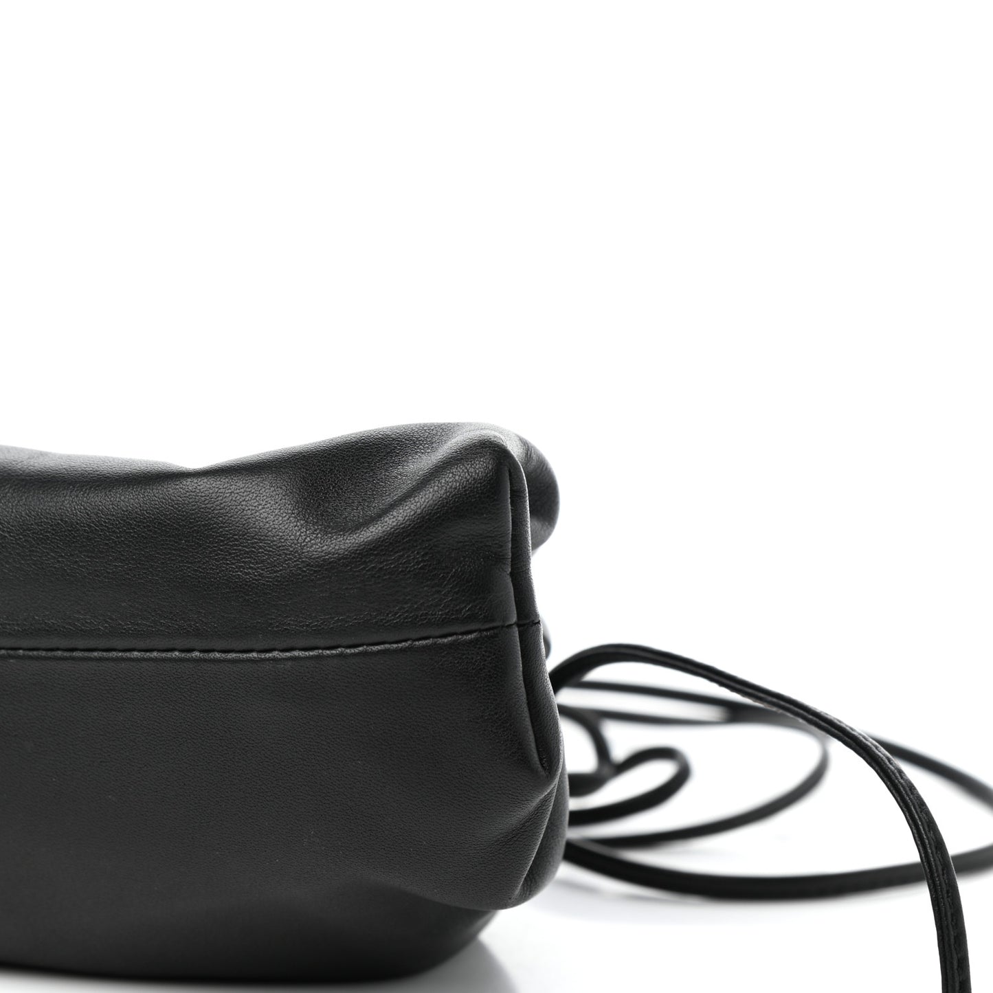 Butter Calfskin The Mini Pouch Black