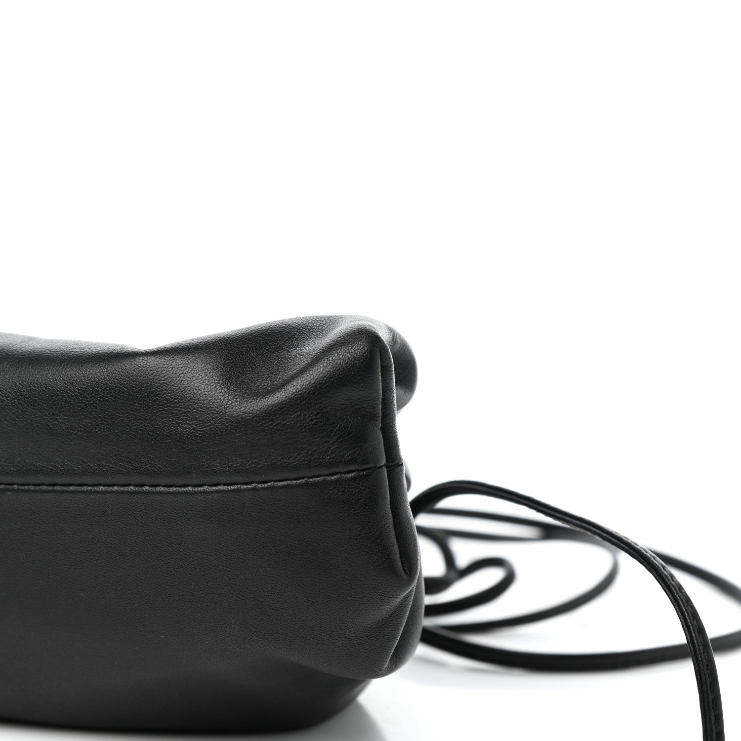 Bottega Veneta Butter Calfskin The Mini Pouch Black 8 of 9