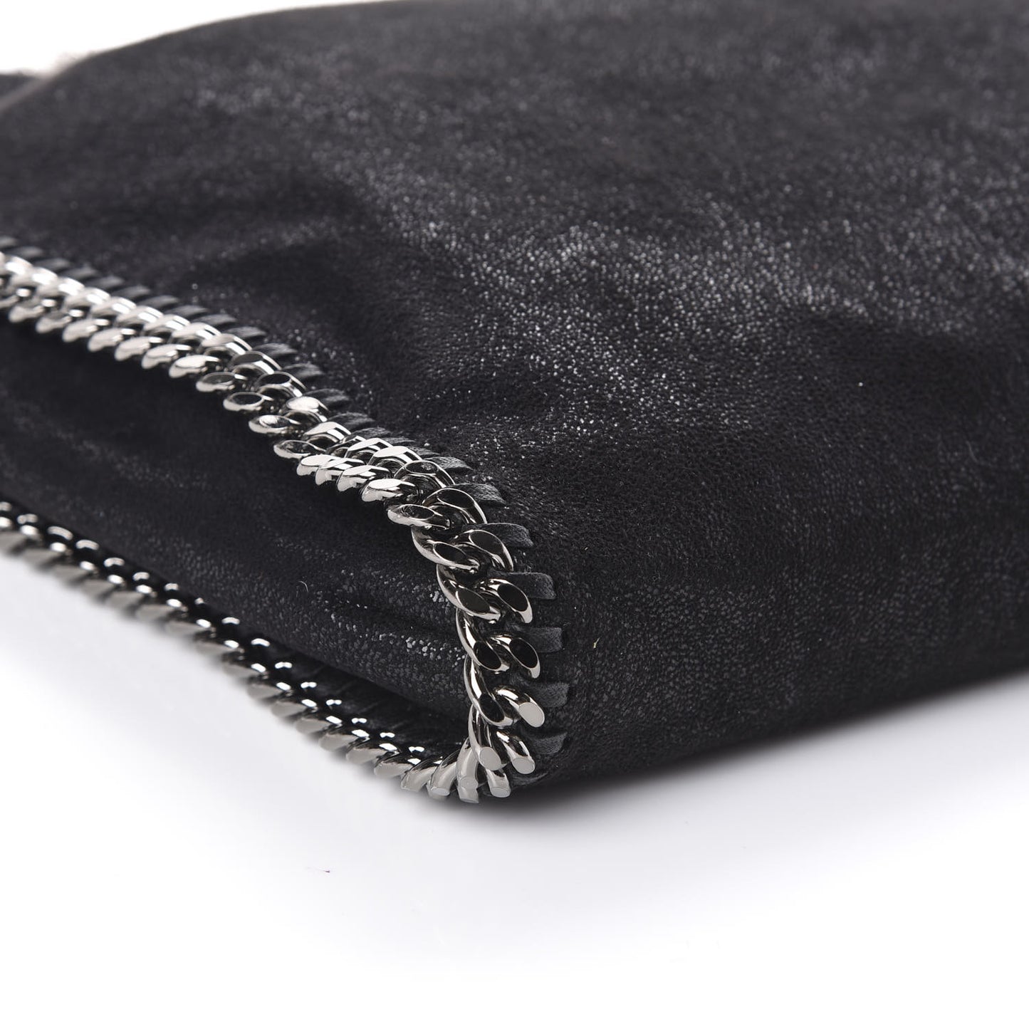 Shaggy Deer Small Falabella Tote Black