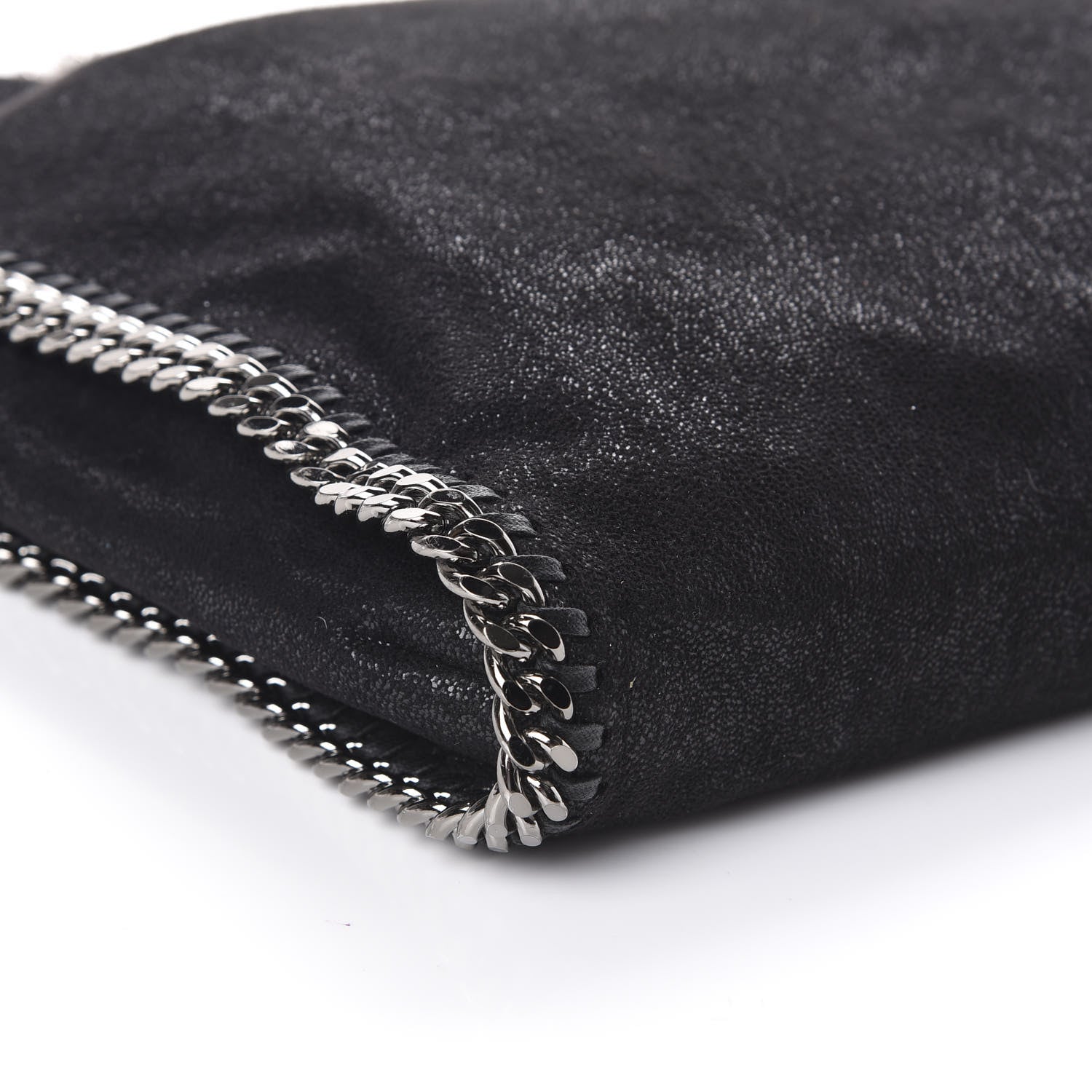 Stella McCartney Shaggy Deer Small Falabella Tote Black 8 of 9