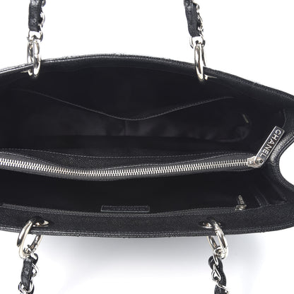 Chanel Caviar Quilted Grand Shopping Tote GST Black 4 of 9
