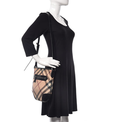 Burberry Supernova Check Small Dryden Crossbody Bag Black 2 of 17