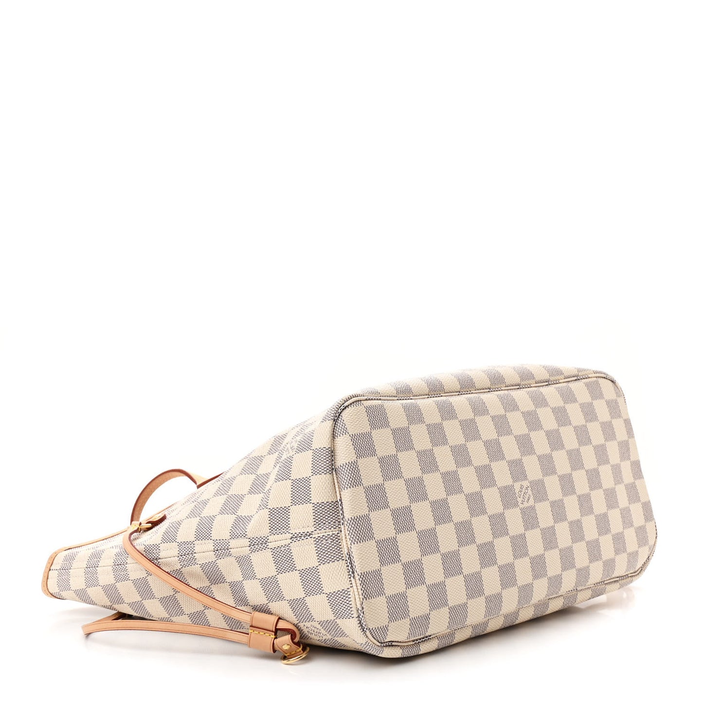 Damier Azur Neo Neverfull MM Rose Ballerine