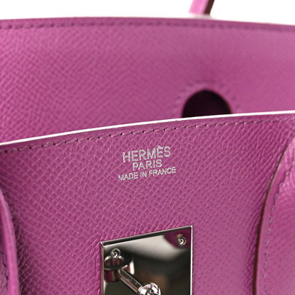 Hermes Epsom Birkin 30 Cyclamen 6 of 10