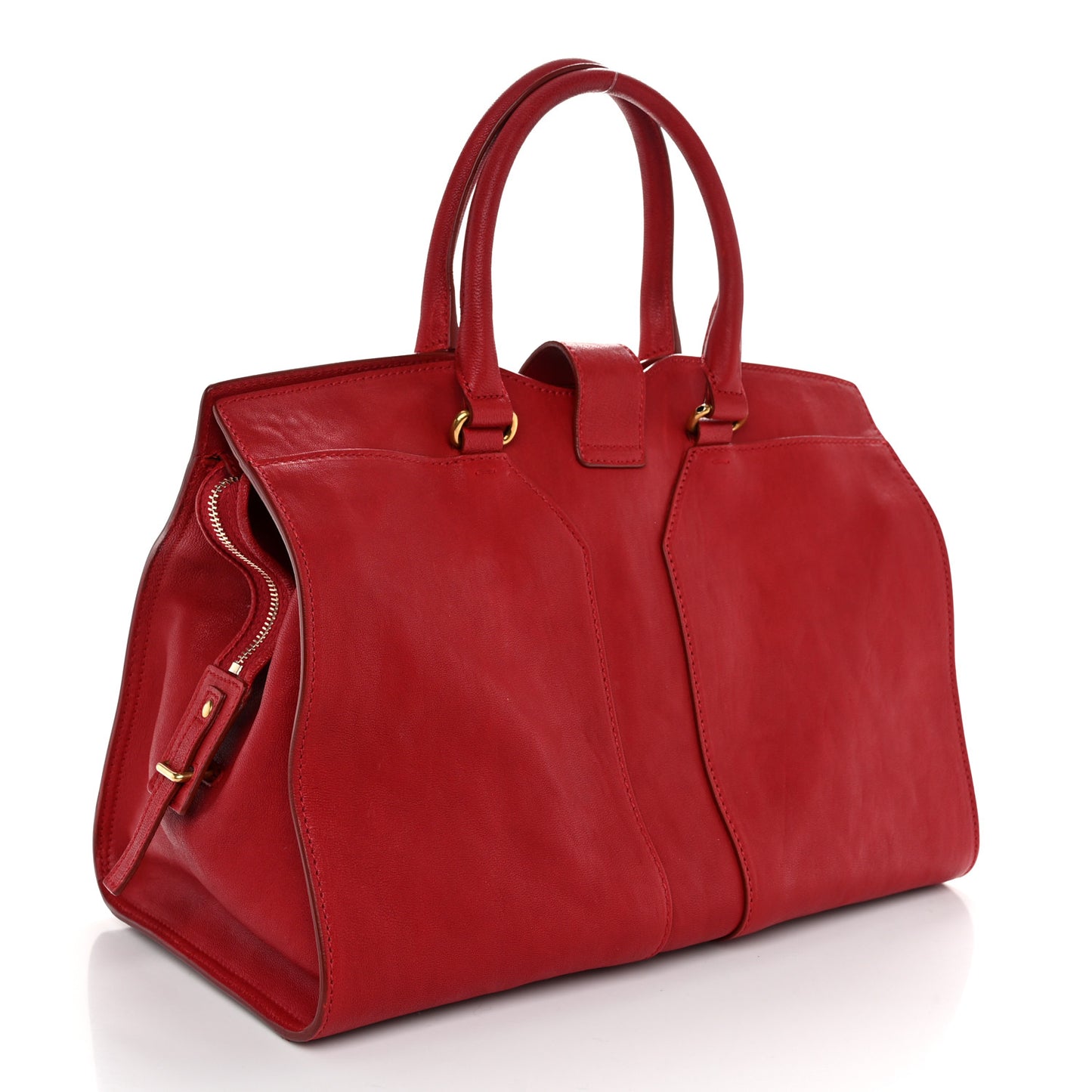 Sheepskin Medium Cabas ChYc Red