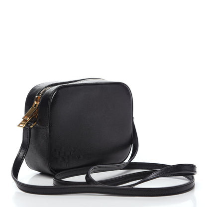 Saint Laurent Grain De Poudre Small Classic Monogram Camera Bag Black 2 of 9