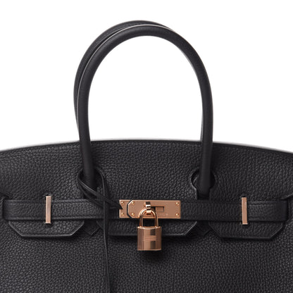 Hermes Togo Birkin 30 Black 10 of 11