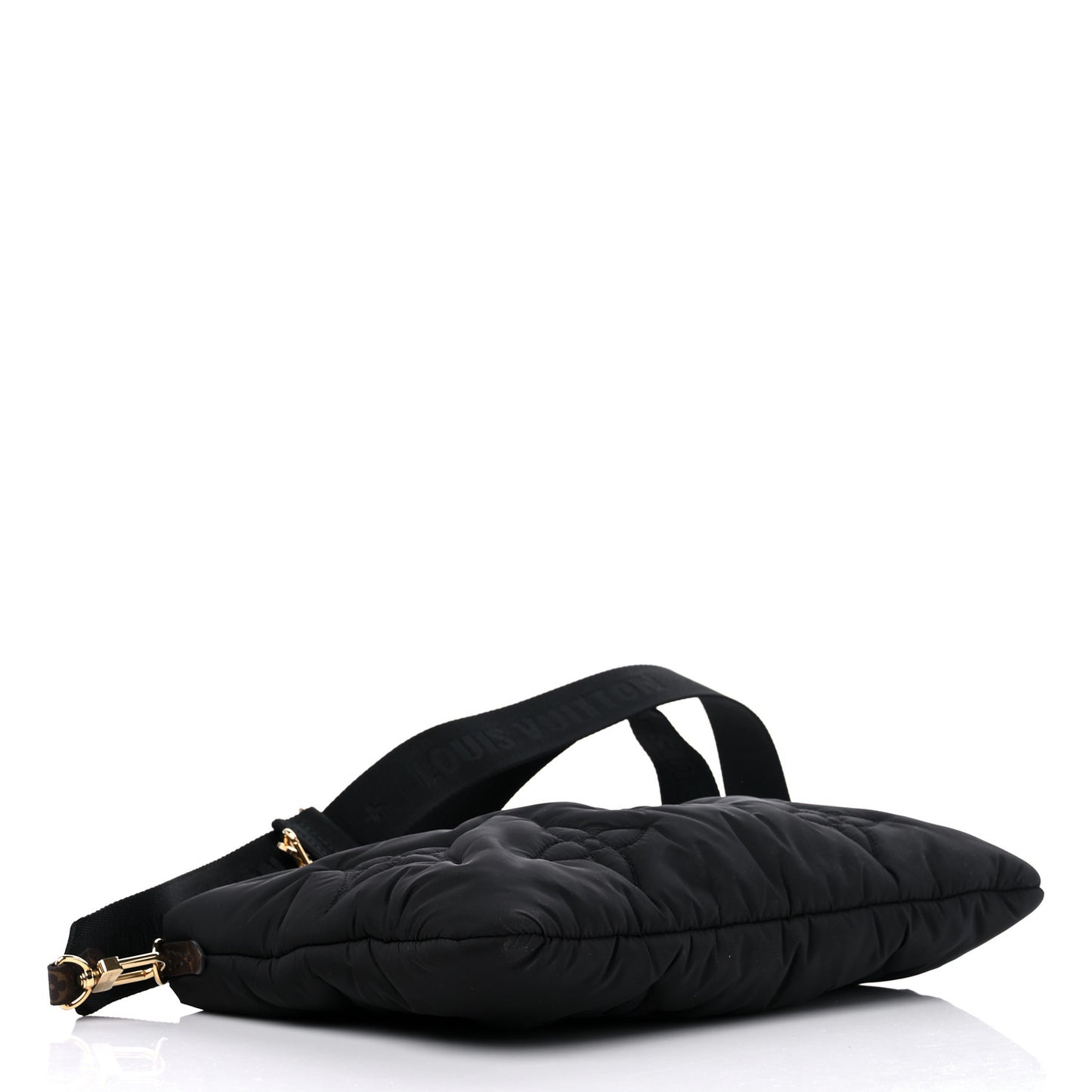 Econyl Monogram Pillow Maxi Multi Pochette Accessories Black