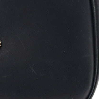 Saint Laurent Smooth Calfskin Monogram Medium Kaia Satchel Deep Marine 12 of 17
