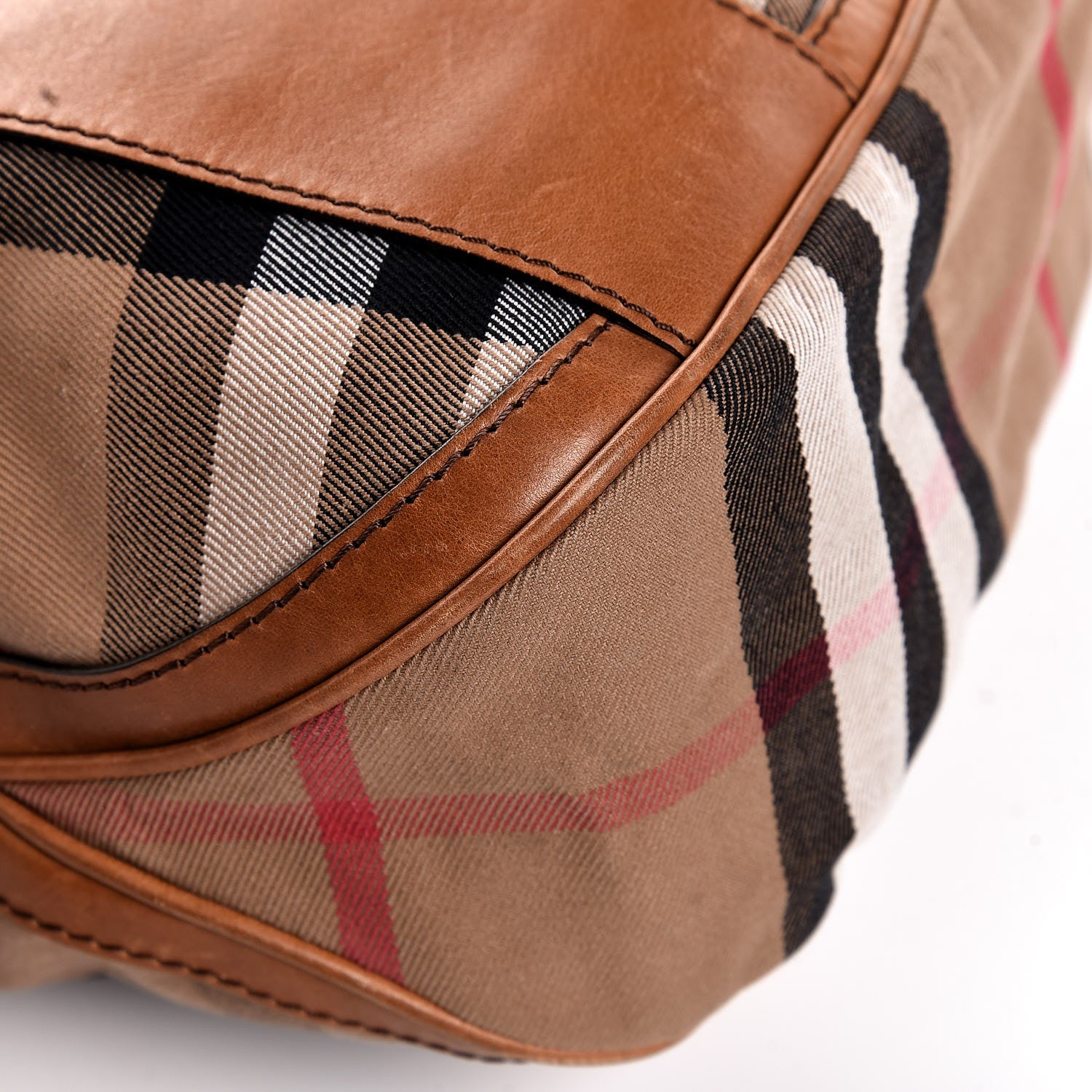 Burberry House Check Large Tote Brown 9 of 15