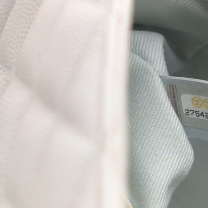 Chanel Caviar Quilted Small Coco Handle Flap Light Grey 7 of 12