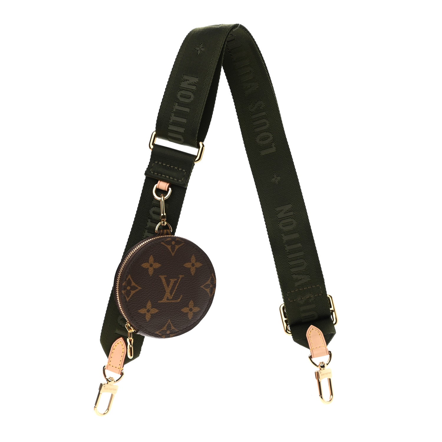 Louis Vuitton Monogram Multi Pochette Accessories Bandouliere Shoulder Strap Kaki 1 of 9