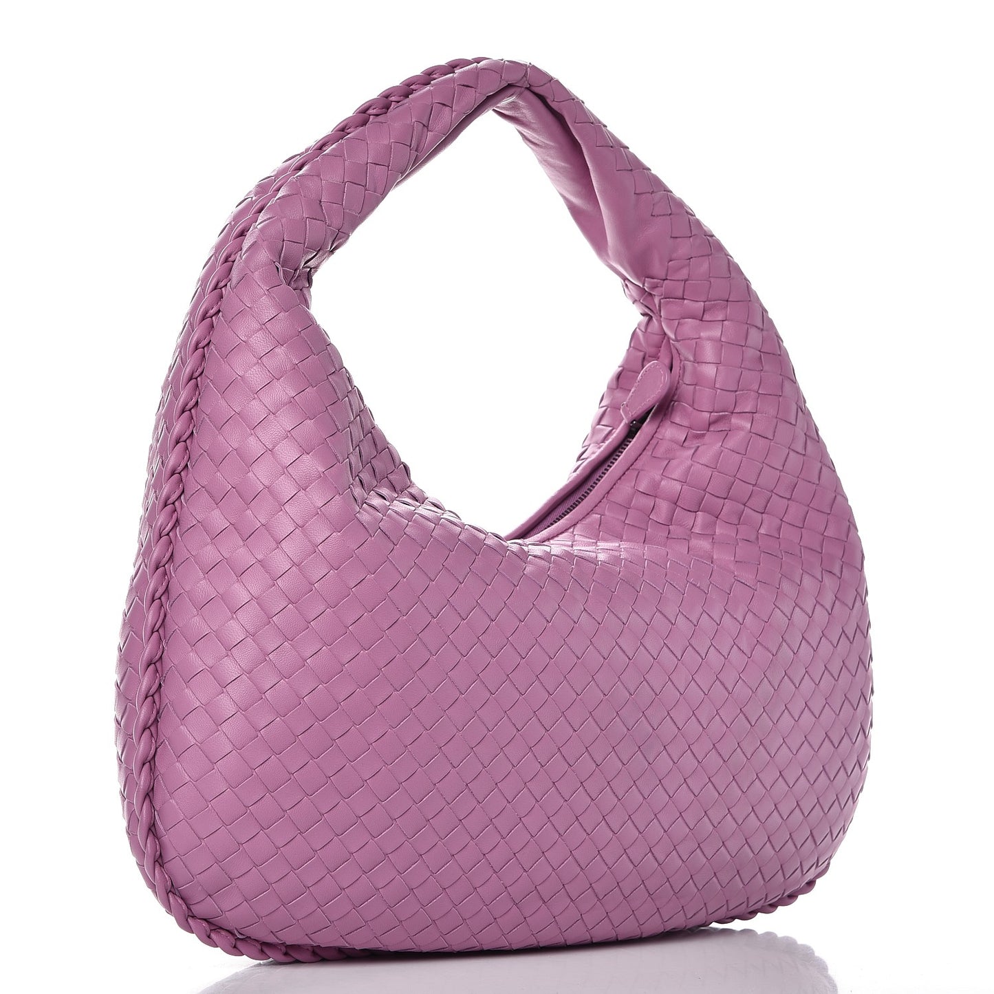Nappa Intrecciato Medium Veneta Hobo Twilight
