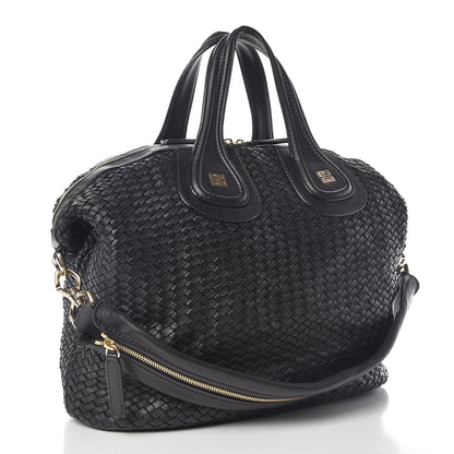 Givenchy Lambskin Woven Medium Nightingale Black 4 of 12