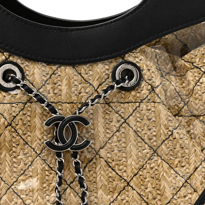 Chanel Calfskin PVC Quilted Chanel 31 Bag Black 8 of 14