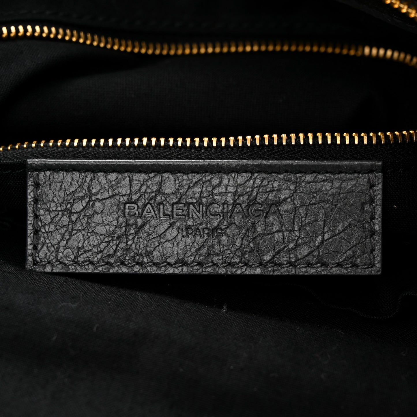 Agneau Giant 12 Gold Hardware Monday Gris Fossile