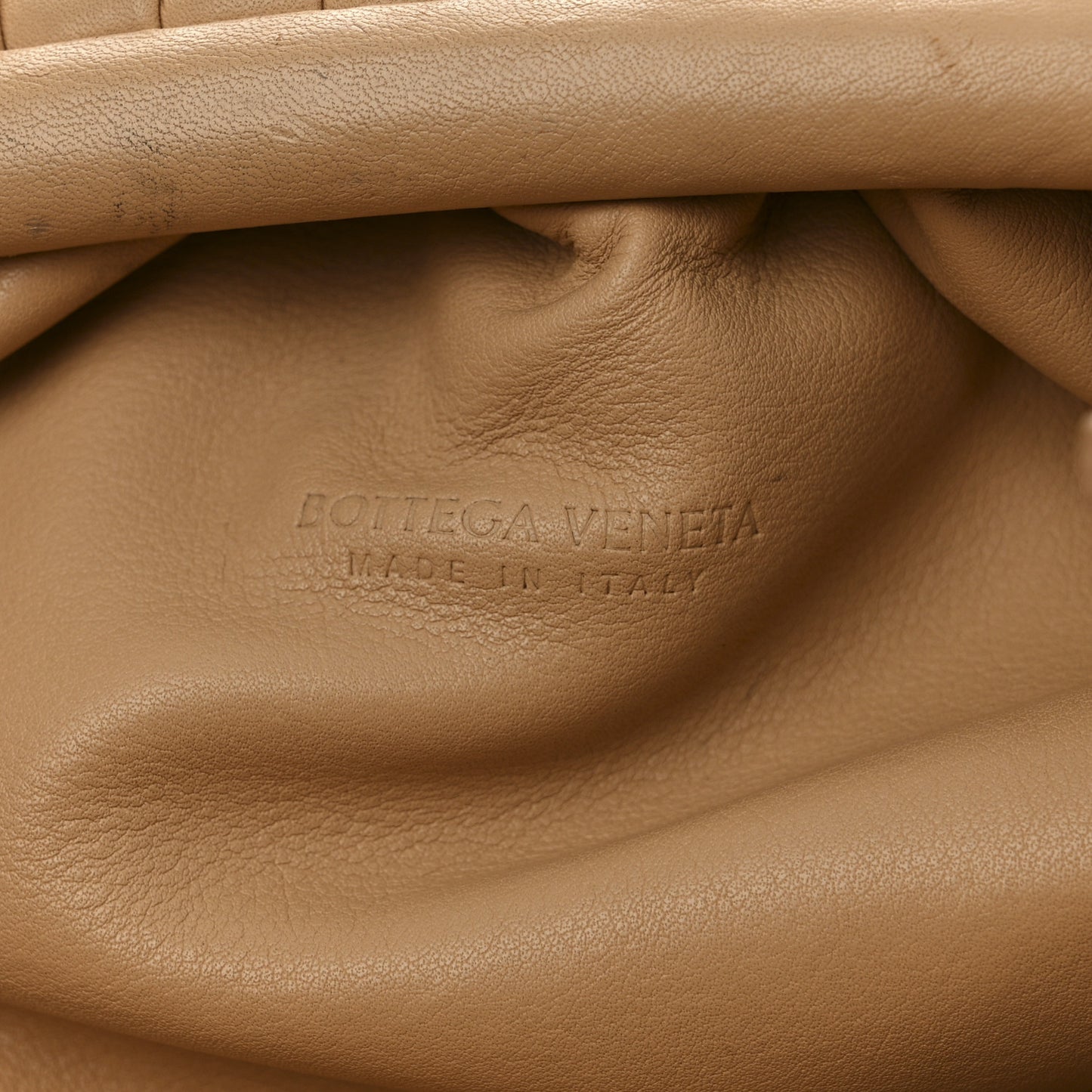 Butter Calfskin The Mini Pouch Porridge