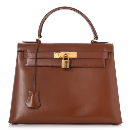 Hermes Box Kelly Sellier 28 Noisette 1 of 35