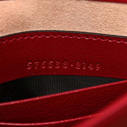 Gucci Calfskin Web Rajah Clutch Romantic Cherry 9 of 9