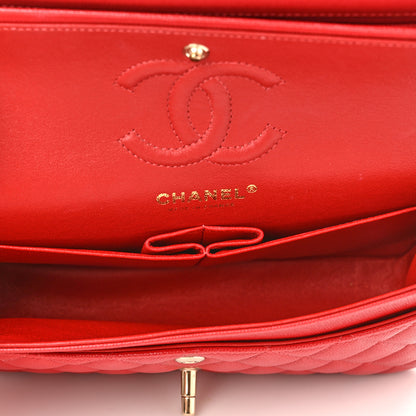Chanel Caviar Quilted Medium Double Flap Red 5 of 11