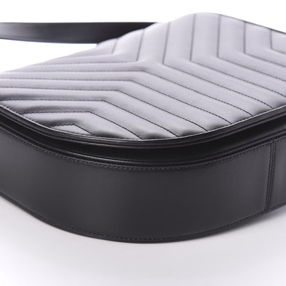 Saint Laurent Calfskin Quilted Y Joan Satchel Black 8 of 9