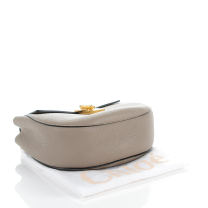 Chloe Grained Lambskin Drew Shoulder Bag Motty Grey 4 of 8