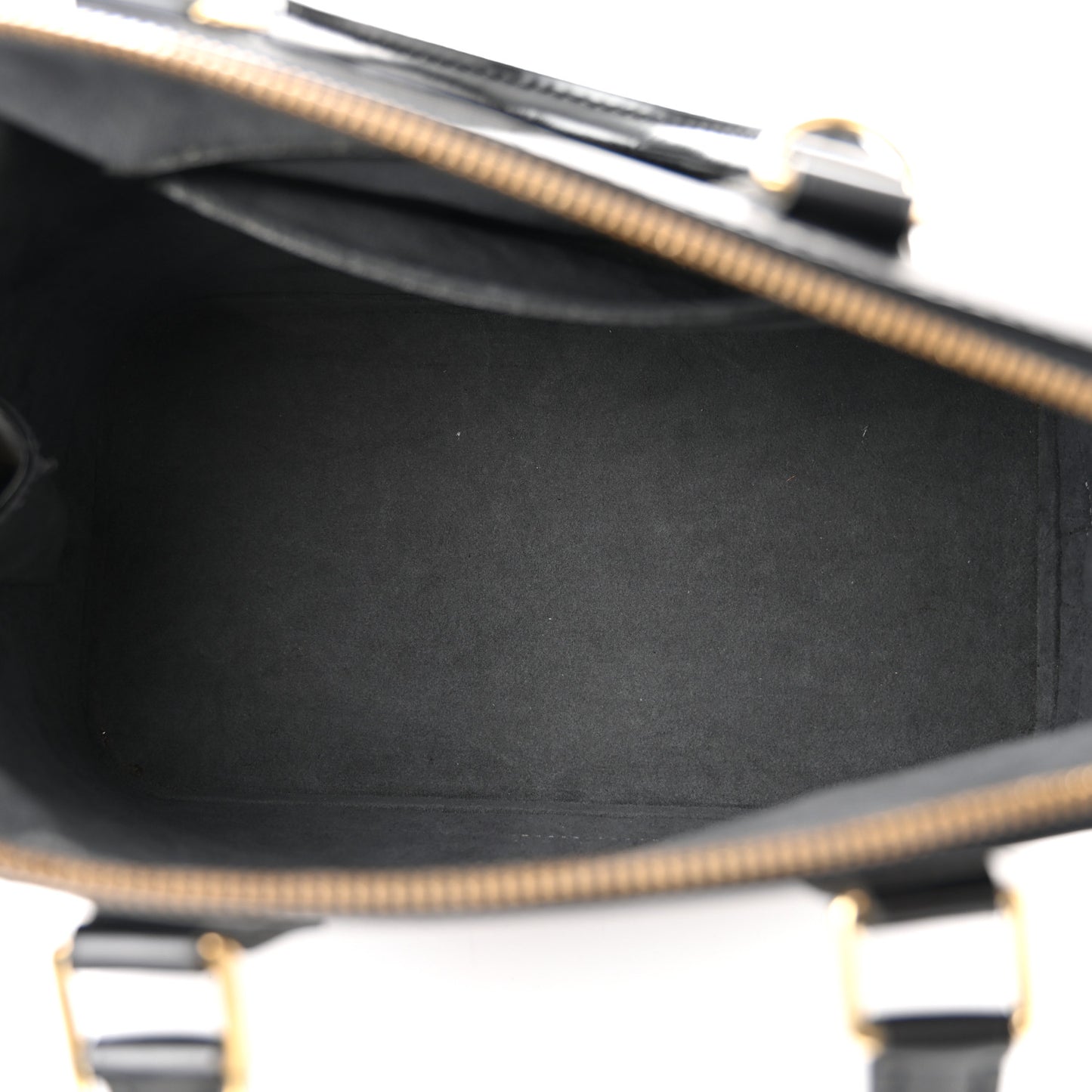 LOUIS VUITTON Epi Alma PM Black
