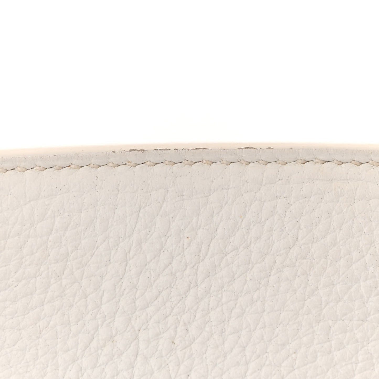 Taurillon Clemence Birkin 35 White