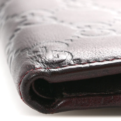 Gucci Guccissima Lovely Heart French Flap Wallet Brown 10 of 12