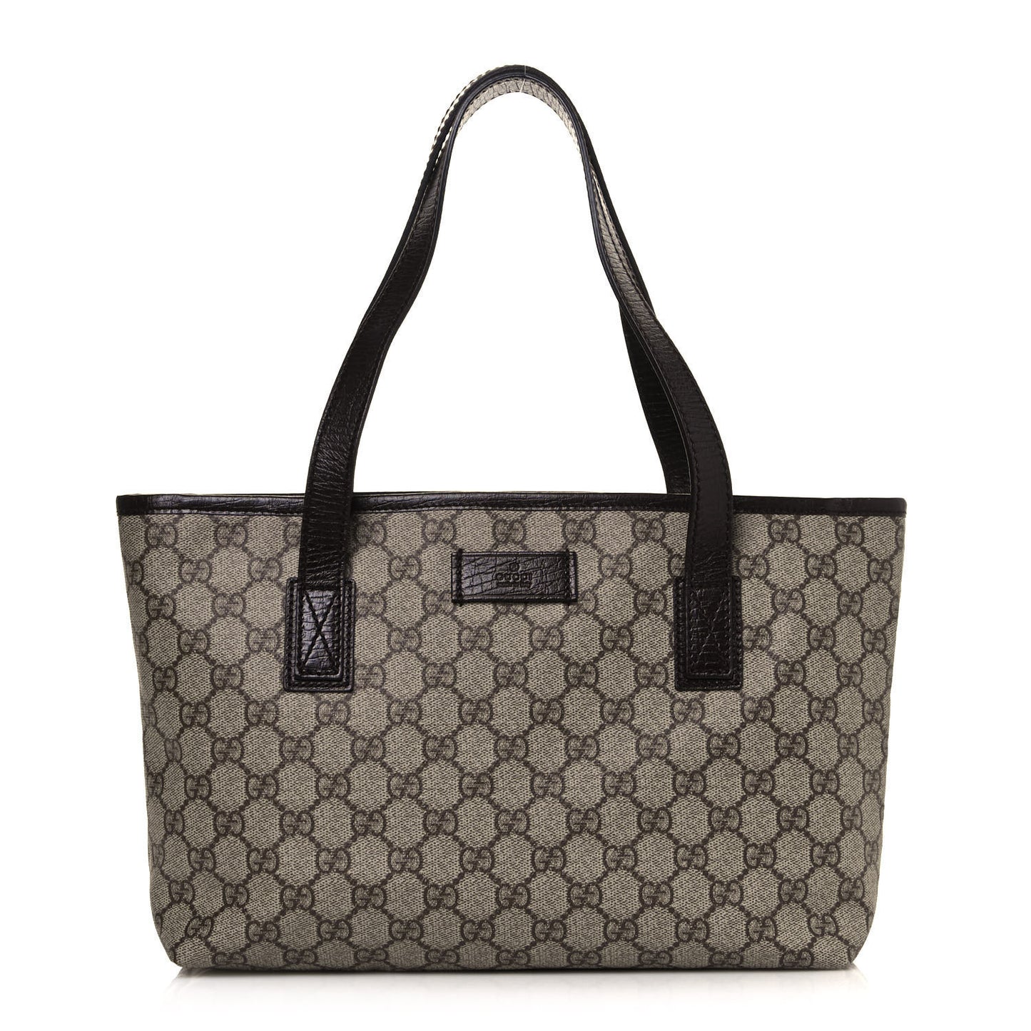 GG Supreme Monogram Small Joy Tote Dark Brown