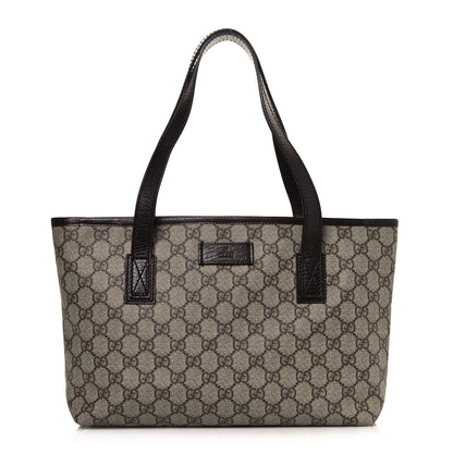 Gucci GG Supreme Monogram Small Joy Tote Dark Brown 1 of 13