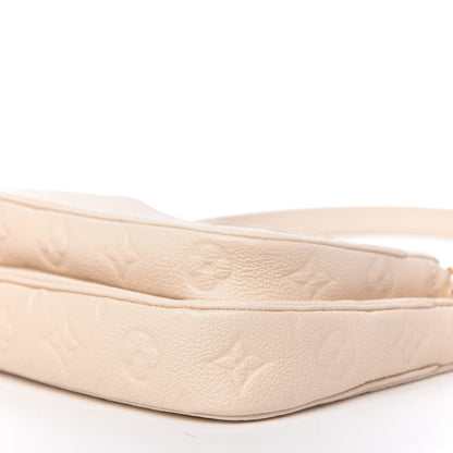 Louis Vuitton Empreinte Monogram Giant Multi Pochette Accessories Cream 8 of 11