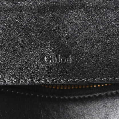 Chloe Shiny Calfskin Mini Vanity C Bag Black 6 of 11
