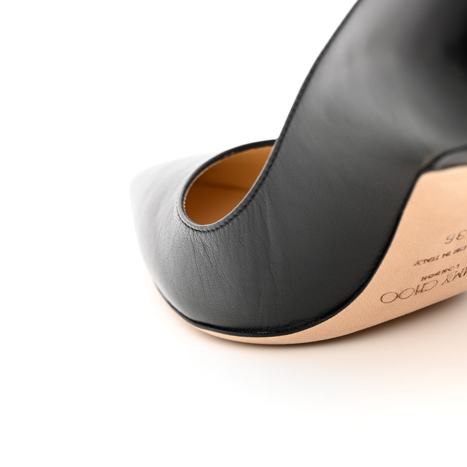 Jimmy Choo Kid Romy 85 Pumps 36 Black 9 of 15