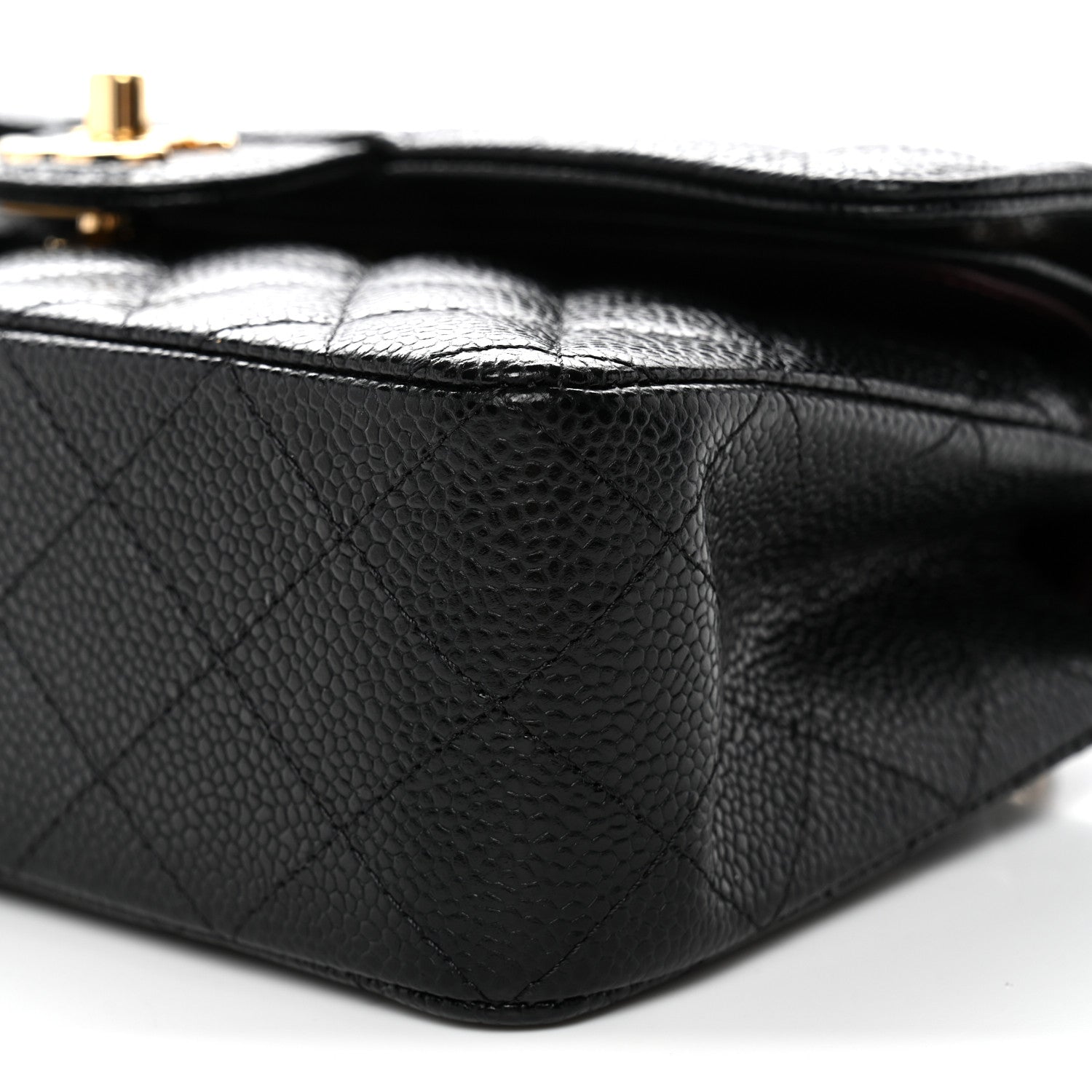 Chanel Caviar Quilted Small Double Flap Black 10 of 11